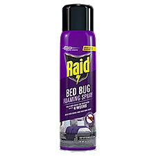 Raid Bed Bug Foaming Spray, Indoor Insecticide Kills Bed Bugs & Eggs, 16.5 oz