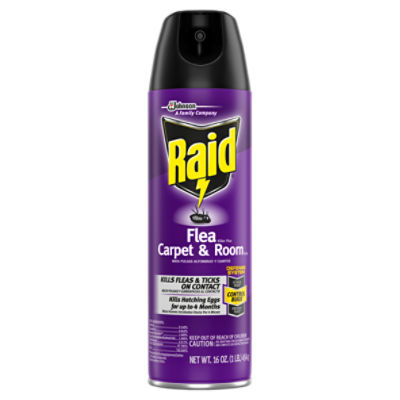 Raid Flea Killer Plus Carpet & Room Spray, 16 oz