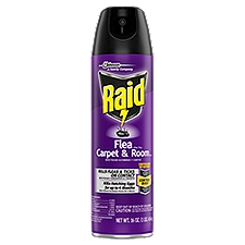 Raid Flea Killer Plus Carpet & Room Spray, 16 oz, 16 Ounce
