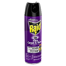 Raid Flea Killer Plus Carpet & Room, Spray, 16 Ounce