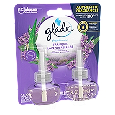 Glade PlugIns Scented Oil Refills, Tranquil Lavender & Aloe, 1.34 Fluid ounce