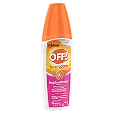 OFF! FamilyCare Insect Repellent III Tropical Fresh, 6 Fluid ounce