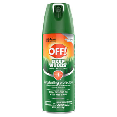 OFF! Deep Woods Mosquito Repellent V, 6 oz