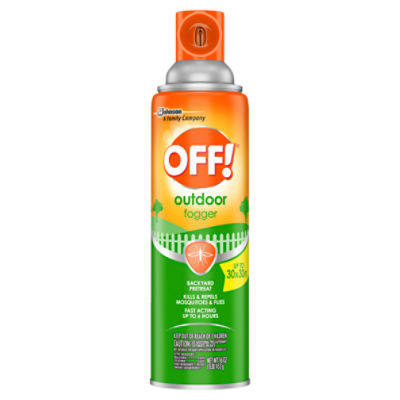 OFF! Outdoor Insect Fogger, 16 oz, 1 CT, Mosquito Fogger, Up to 6 hrs of Protection