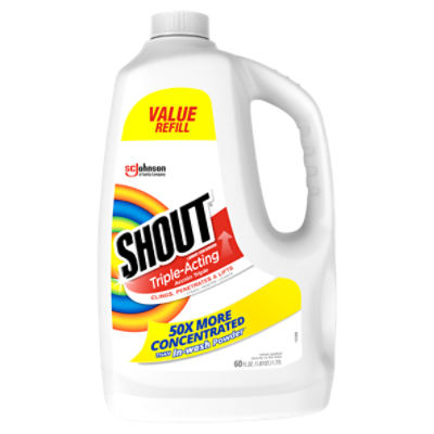 3 FREE Shout Laundry Stain Remover + $0.53 Money Maker at ShopRite