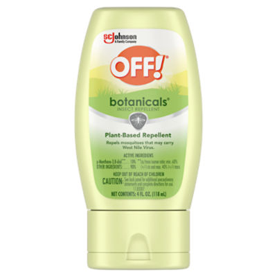 OFF!® Botanicals® Insect Repellent Lotion, Mosquito Repellent, For Everyday Use, 4 oz
