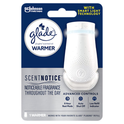 Glade PlugIns Plus, Air Freshener Starter Kit, 1 Warmer