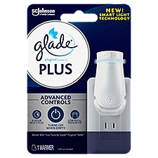 Glade PlugIns Plus, Air Freshener Starter Kit, 1 Warmer