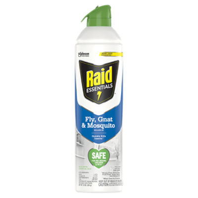 Raid Essentials Fly, Gnat & Mosquito Killer 28 Spray, 10 oz