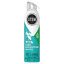 STEM Kills Flies, Mosquitoes & Gnats, Plant-based Active Ingredient Insect Killer, 10 oz