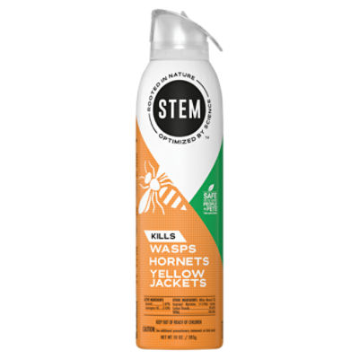 STEM Kills Wasps, Hornets and Yellow Jackets: plant-based bug spray, for outdoor use; 10 oz. 1 pc