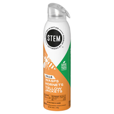 STEM Kills Wasps, Hornets and Yellow Jackets: plant-based bug spray, for  outdoor use; 10 oz. 1 pc
