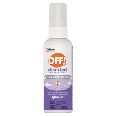 OFF! Clean Feel Insect Repellent II Spritz with 20% Picaridin 4 fl oz, 4 Fluid ounce