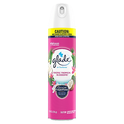 Glade Exotic Tropical Blossoms Air Freshener, 8.3 oz
