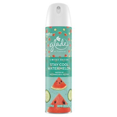 Glade Stay Cool Watermelon Air Freshener Limited Edition, 8.3 oz