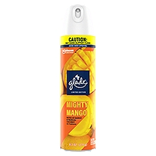 Glade Air Freshener Spray for Home, Mighty Mango Scent, Fragrance Infused Essential Oils 8.3 oz