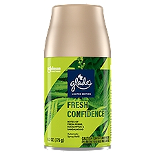 Glade Automatic Spray Air Freshener - Fresh Confidence Limited Edition Fragrance - 6.2 ounce /1ct, 6.2 Ounce