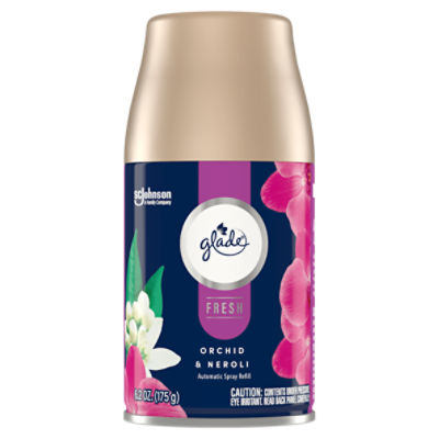 Glade Automatic Spray Refill, Orchid & Neroli, 6.2 oz