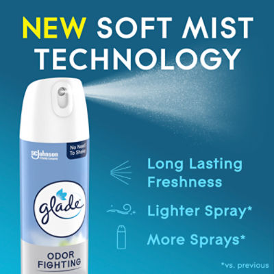Glade Clean Linen Air Freshener, 8 oz