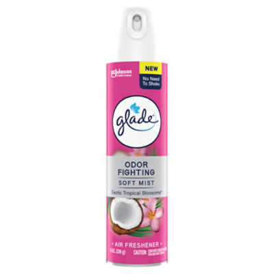 Glade Exotic Tropical Blossoms Air Freshener, 8 oz