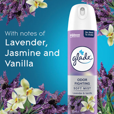 Glade Lavender & Vanilla Air Freshener, 8 oz