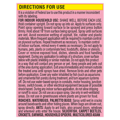 Raid Lemon Scent Ant & Roach Killer 26 Spray, 17.5 oz