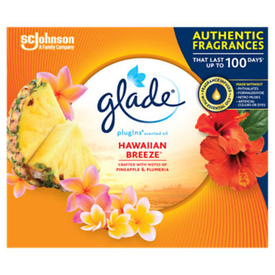 Save on Glade plugIns Hawaiian Breeze Scented Oil Refill Order