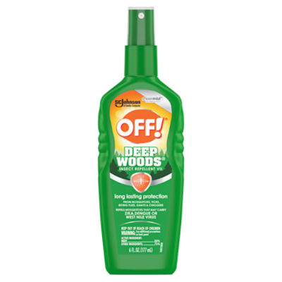 SC Johnson Off! Deep Woods Insect Repellent VII Spray, 6 fl oz