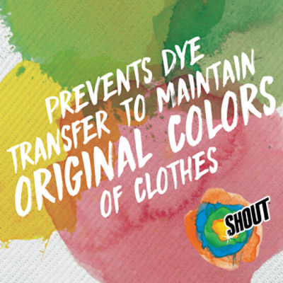 Shout Color Catcher Sheets for Laundry, Maintains Clothes Original Colors,  24 Co