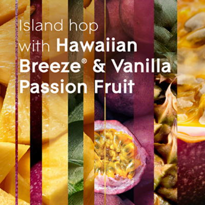 Glade PlugIns Scented Oil Air Freshener Refill, Hawaiian Breeze & Vanilla Passion Fruit, 2 ct, 1.34 oz