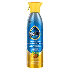 Pledge® Everyday Clean™ Multisurface Antibacterial Cleaner, Aerosol, Fresh Citrus, 9.7 oz, 9.7 Ounce