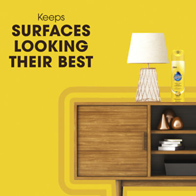 Pledge® Expert Care™, Wood Polish Shines and Protects, Lemon Enhancing, Aerosol, 9.7 oz.