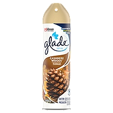 Glade Room Air Freshener Cashmere Woods Up to 7 Hours of Freshness, Spray, 8 Ounce