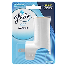 Glade PlugIns Scented Oil Warmer, Holds Essential Oil Infused Wall Plug In Refill, 1 Each