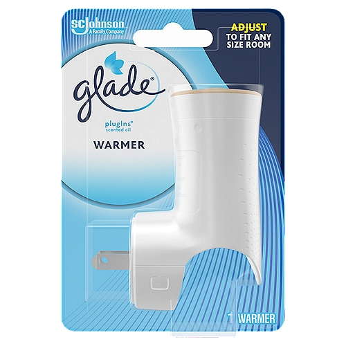 Glade PlugIns Scented Oil Warmer, Holds Essential Oil Infused Wall Plug In Refill