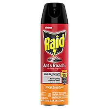 Raid Orange Breeze Scent Ant & Roach Killer 26 Spray, 17.5 oz, 17.5 Ounce
