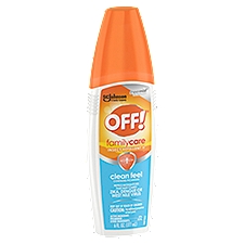 OFF! FamilyCare Insect Repellent II, Clean Feel, 6 Fluid ounce