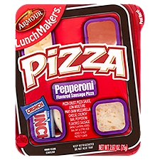 Armour LunchMakers Pepperoni Flavored Sausage Pizza, 2.67 oz