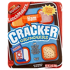 Armour LunchMakers Ham Cracker Crunchers with Crunch Bar, 2.4 oz