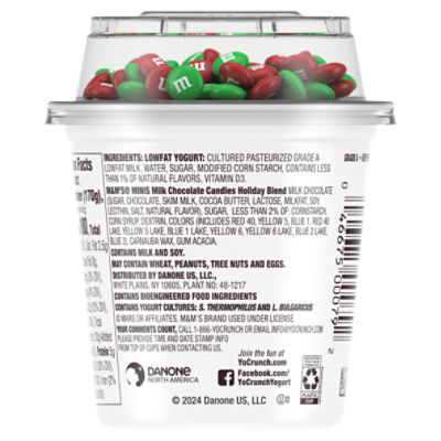 YoCrunch Lowfat Yogurt with M&Ms®, 6oz Wholesale - Danone Food Service