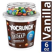 YoCrunch Low Fat Vanilla with M&Ms Yogurt, 6 Oz.