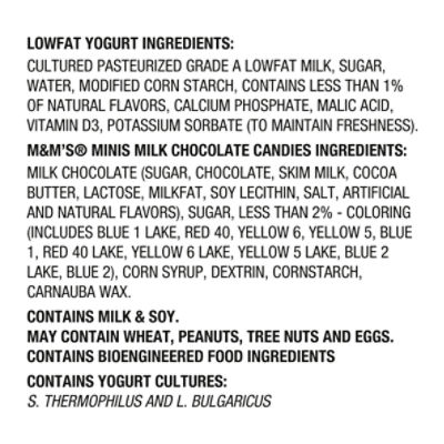 Lowfat Yogurt with M&M'S®