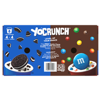 YoCrunch Lowfat Vanilla Yogurt with M&M 6 oz