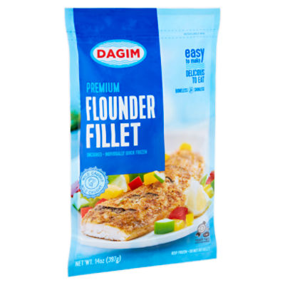 Dagim Premium Flounder Fillet, 14 oz