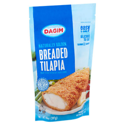 Dagim Naturally Golden Breaded Tilapia, 14 oz