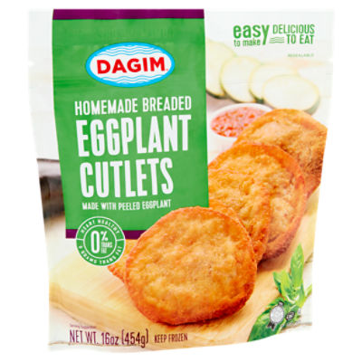 Dagim Homemade Breaded Eggplant Cutlets, 16 oz