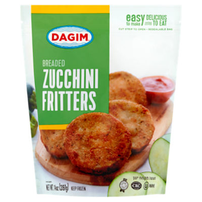 Dagim Breaded Zucchini Fritters, 14 oz