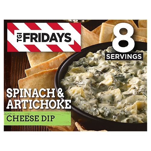 Spinach & Artichokes Blended with Parmesan, Mozzarella and Neufchatel Cheeses