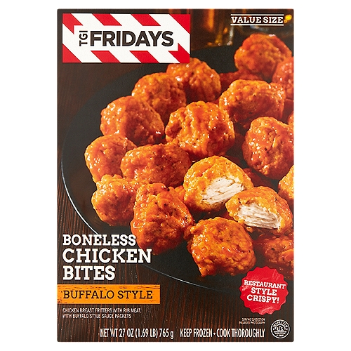 TGI Fridays Buffalo Style Boneless Chicken Bites Value Size, 27 oz