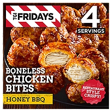 TGI Fridays Boneless Chicken Bites, Honey BBQ, 15 Ounce